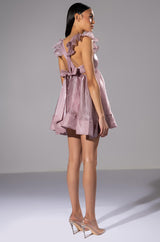 OLIVIA FLOUNCE MINI DRESS