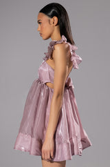 OLIVIA FLOUNCE MINI DRESS