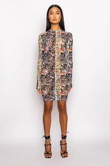 SKYART X AKIRA MINI MESH DRESS