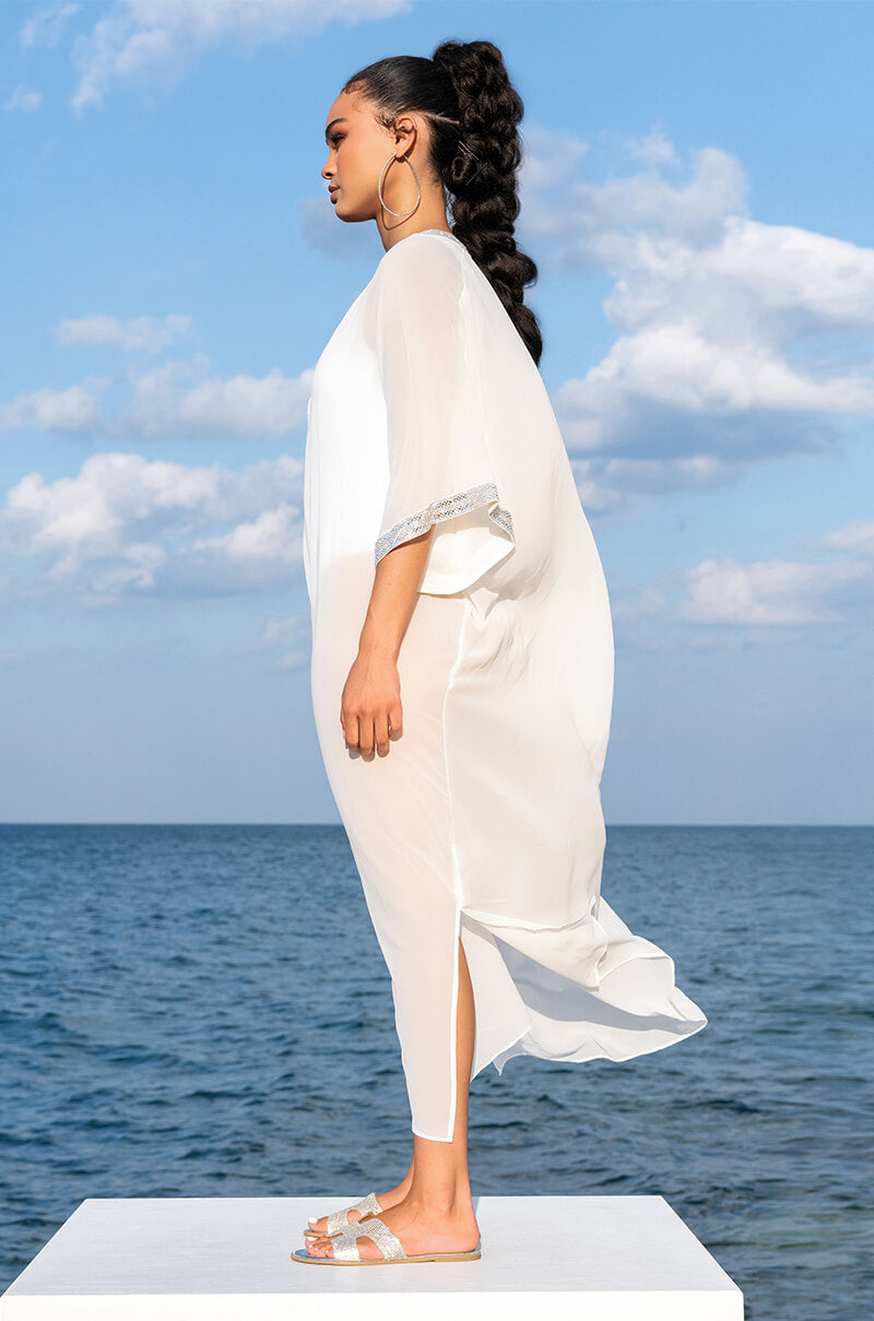 SLAY ALL DAY OVERSIZED COVER UP MAXI DRESS