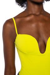 SLEEVELESS SWEETHEART BODYSUIT