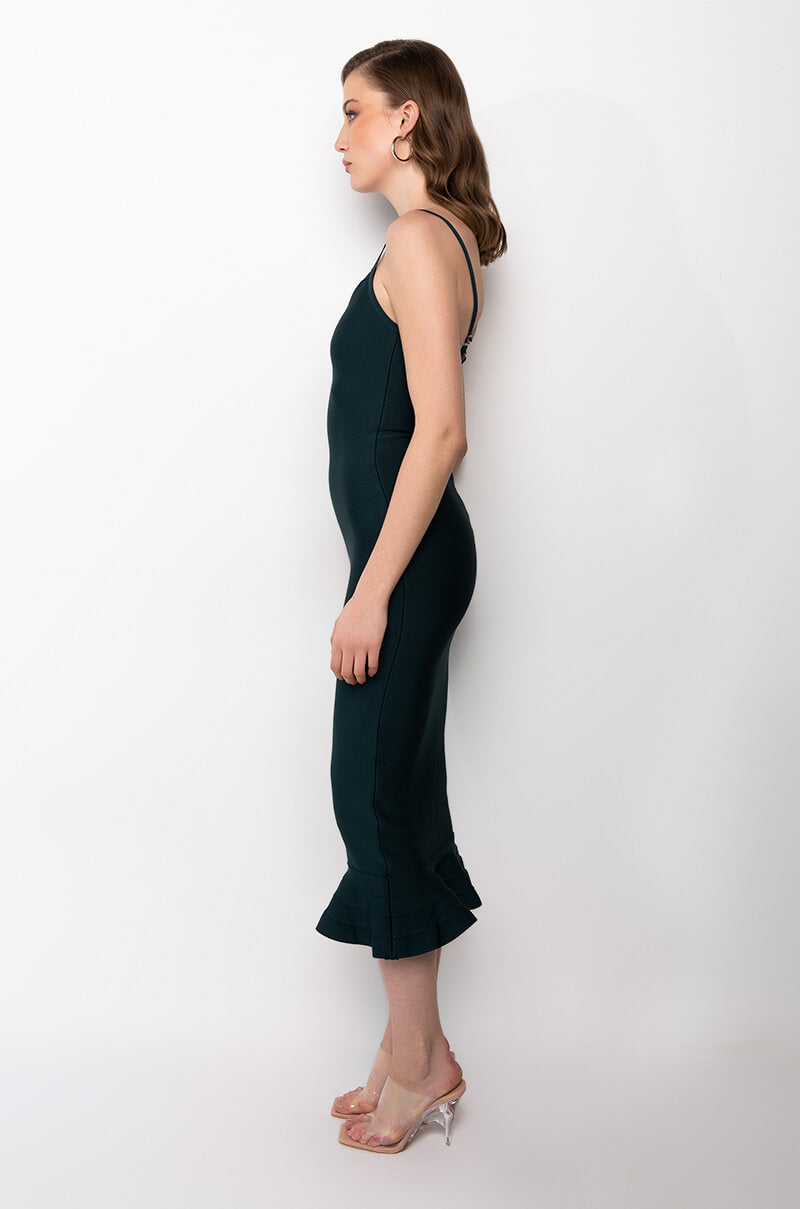 SMOOTH MOVES BANDAGE MIDI DRESS