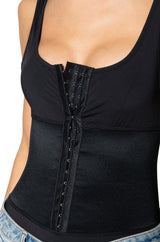 SNATCHED CORSET DETAIL SLEEVELESS BODYSUIT