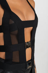 SNEAKY LINK BANDAGE CUTOUT TANK