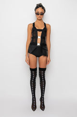 SNEAKY LINK BANDAGE CUTOUT TANK