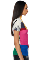 SO RETRO STRETCHY MINI DRESS