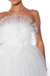 SOMETHING SLIGHT TULLE MINI DRESS