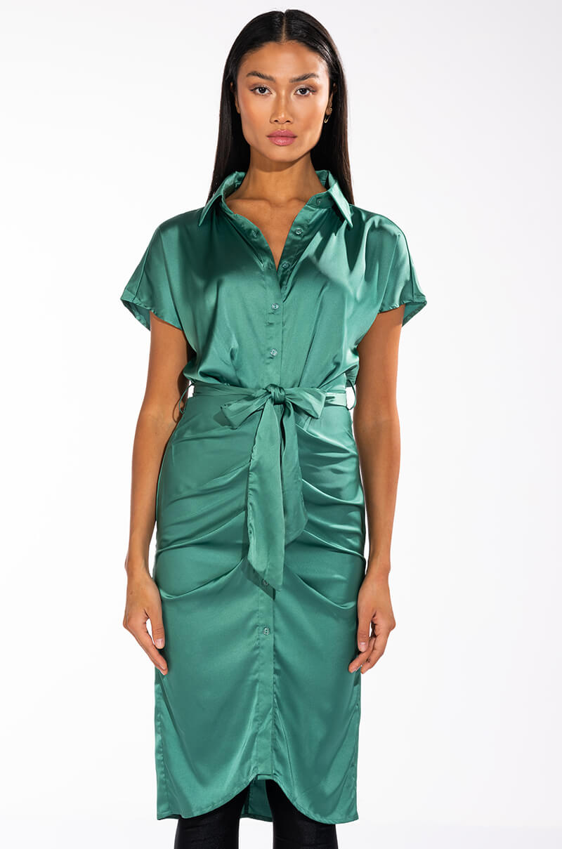 SOMETHING SPECIAL BUTTON DOWN DRESS