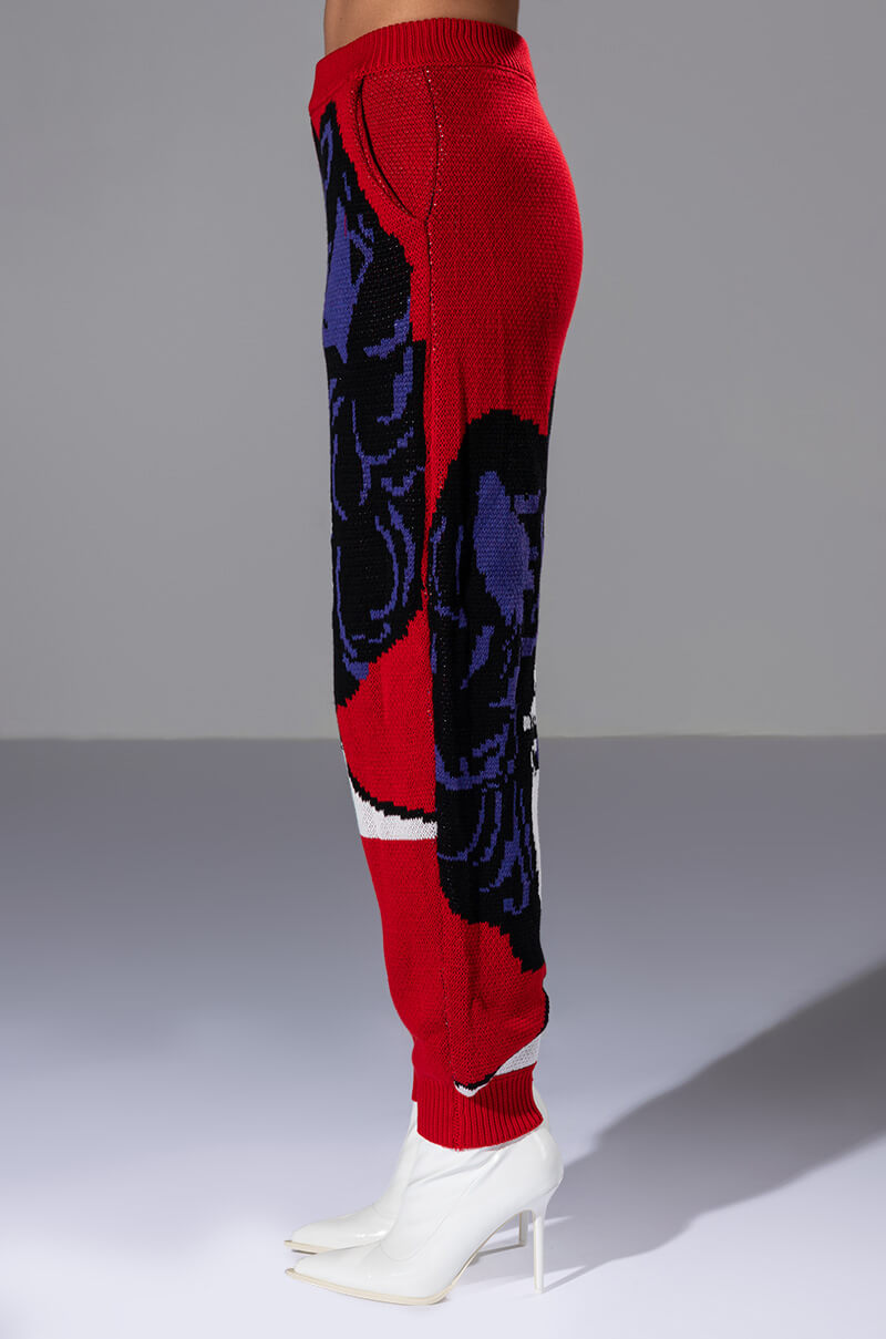 SOUL SEARCHING KNIT HOODIE AND JOGGER SET