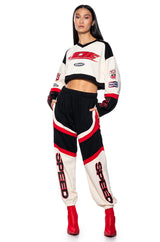 SPEED RACING LONG SLEEVE TOP