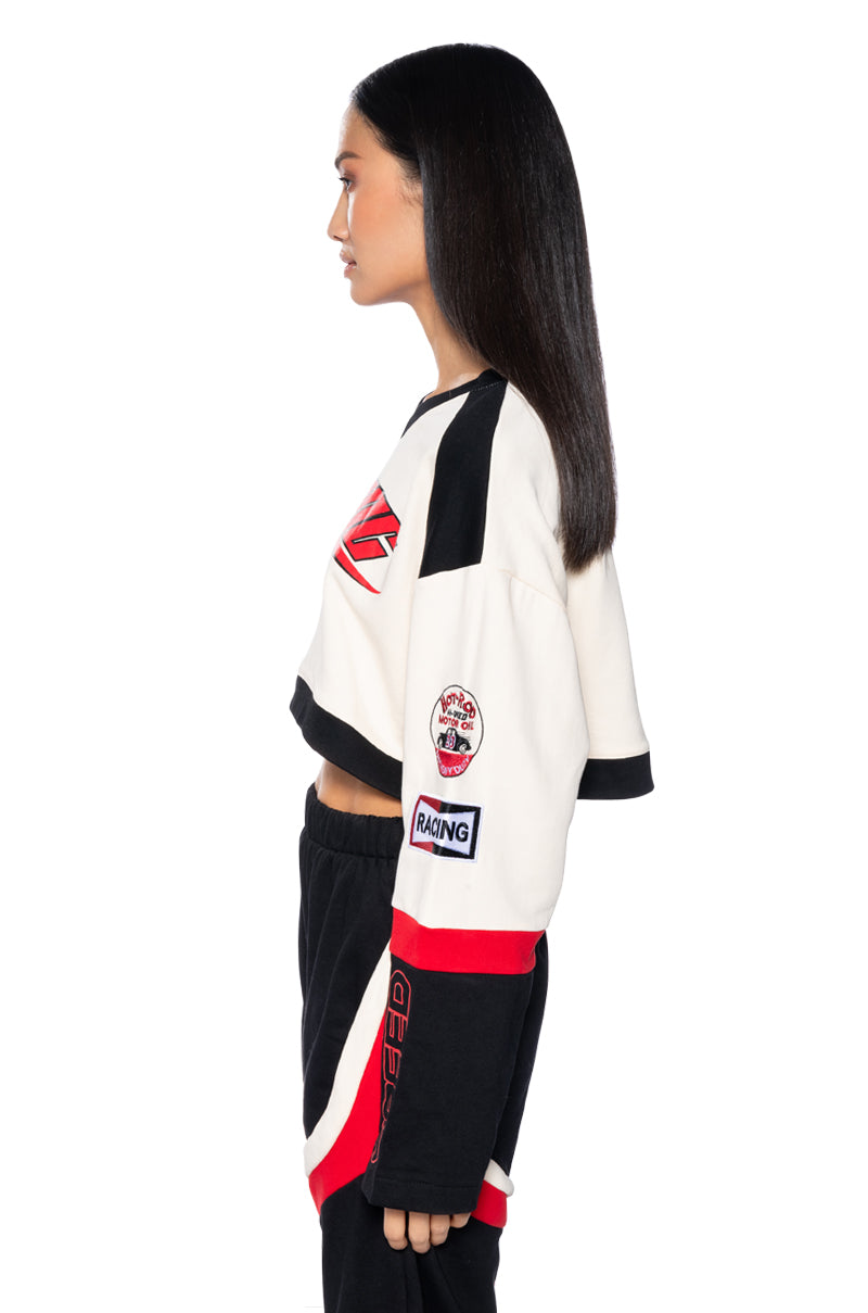 SPEED RACING LONG SLEEVE TOP
