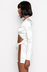 SPEND IT CUT OUT MINI DRESS