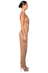 STAR OF THE SHOW EMBELLISHED MAXI DRESS