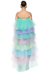 STAR OF THE SHOW LAYERED TULLE DRESS