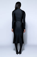 ONE OF ONE LONG SLEEVE MIDI DRESS