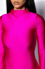ONE OF ONE LONG SLEEVE MIDI DRESS