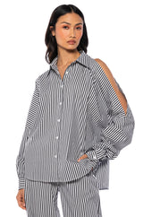 START THE DAY POPLIN BUTTON DOWN