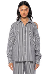 START THE DAY POPLIN BUTTON DOWN