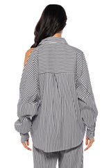 START THE DAY POPLIN BUTTON DOWN
