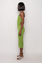 STOP STARING OPEN BACK MIDI DRESS