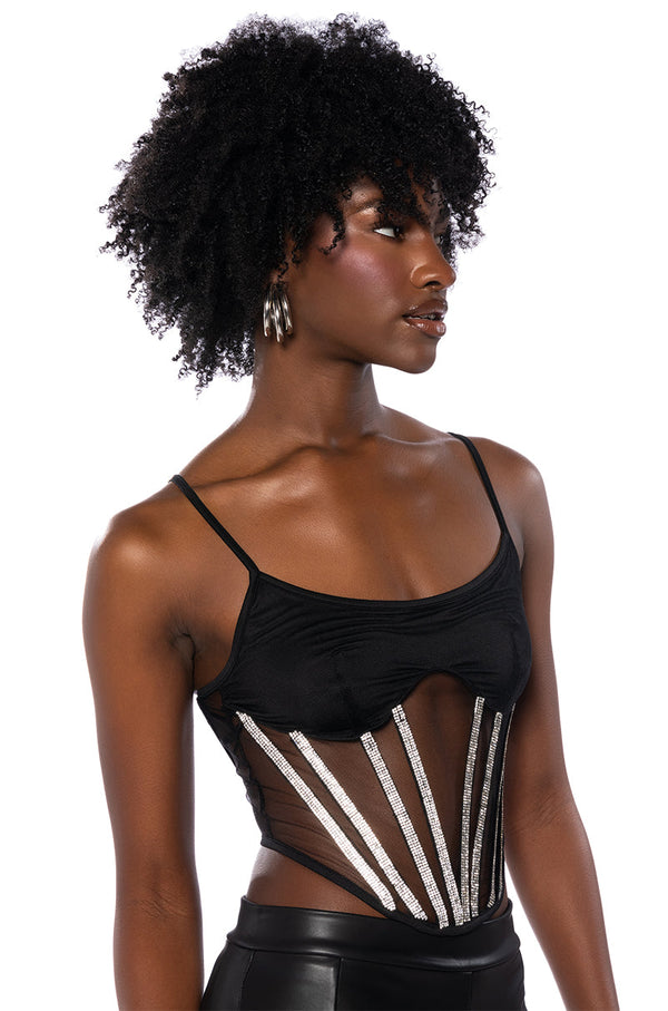 STUBBORN LOVE CORSET TSHIRT
