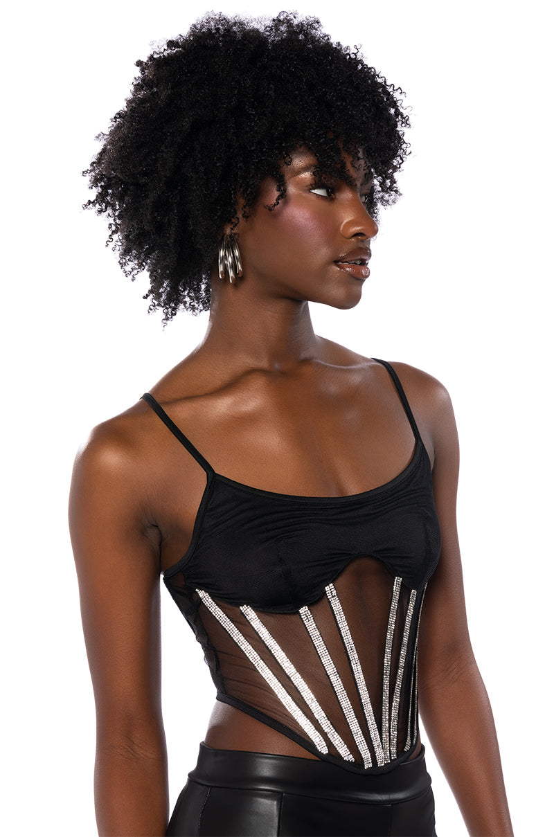 STUBBORN LOVE CORSET TSHIRT