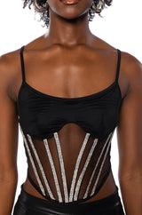 STUBBORN LOVE CORSET TSHIRT