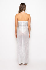 STUNNA RHINESTONE MAXI DRESS