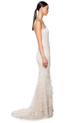 STUNNER EMBELLISHED MAXI DRESS