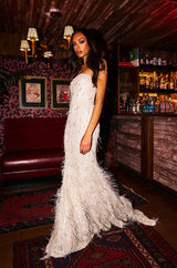 STUNNER EMBELLISHED MAXI DRESS
