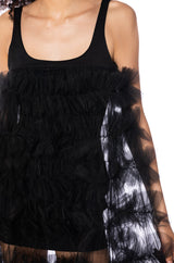 SUGAR PLUM DREAMS RUFFLE MAXI DRESS