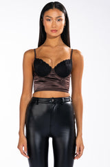 LIANA LONGLINE BRALETTE TOP