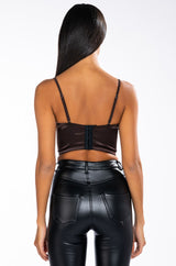 LIANA LONGLINE BRALETTE TOP