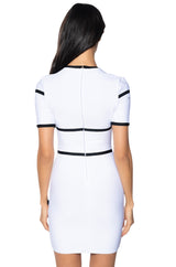 SUMMER IN THE HAMPTONS BOW MINI DRESS