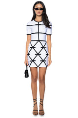 SUMMER IN THE HAMPTONS BOW MINI DRESS