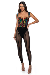 SUNDAY CANDY MESH CORSET
