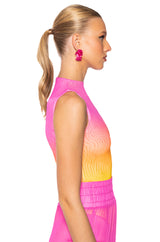 SUNRISE OMBRE MESH BODYSUIT