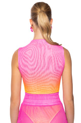 SUNRISE OMBRE MESH BODYSUIT