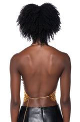 SUPER LUXE EMBELLISHED SLEEVELESS BRA