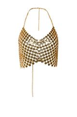 SUPER LUXE EMBELLISHED SLEEVELESS BRA