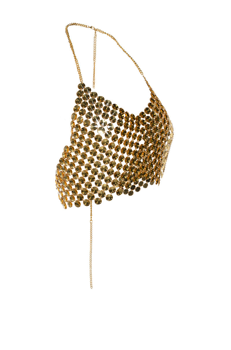 SUPER LUXE EMBELLISHED SLEEVELESS BRA