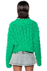 SUPER SHY CHUNKY KNIT DOLMAN SLEEVE SWEATER