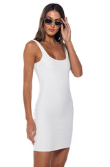 SURROUNDED BY TIME BODYCON MINI DRESS