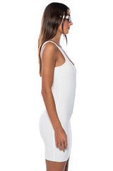 SURROUNDED BY TIME BODYCON MINI DRESS