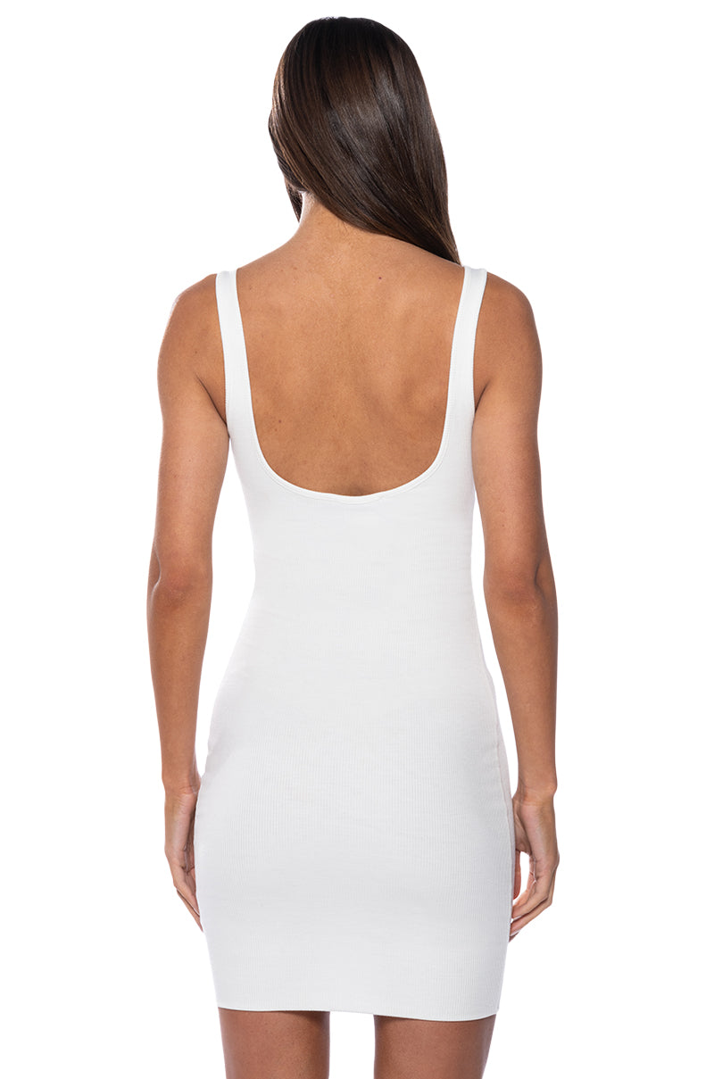 SURROUNDED BY TIME BODYCON MINI DRESS