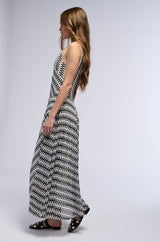 SWEET AND SOPHISTICATED CROCHET MAXI DRESS
