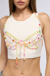 SWEET LIKE CANDY RIB KNIT TANK