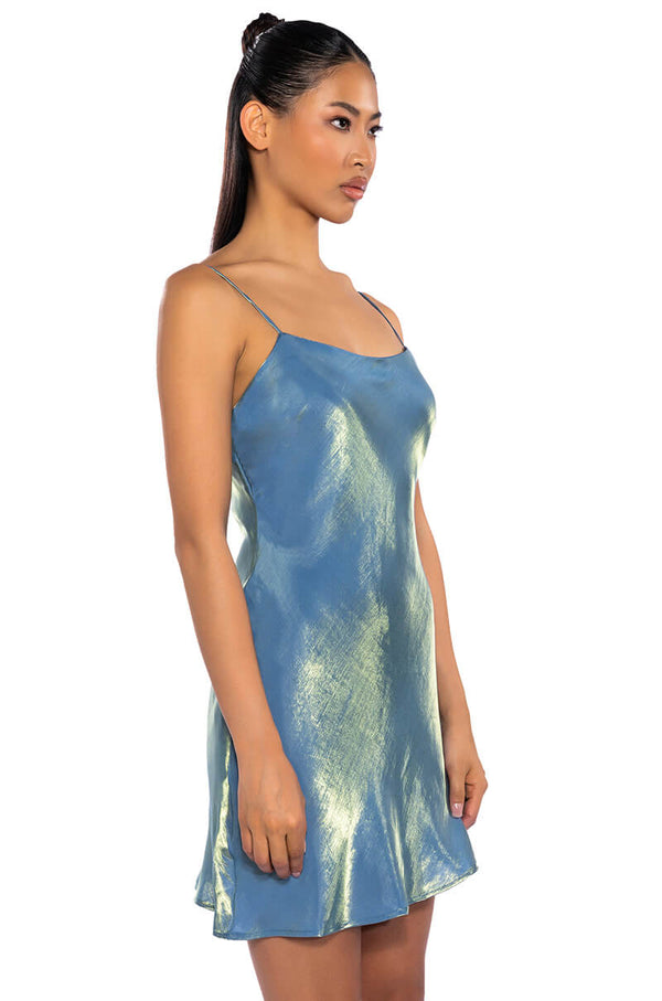 SWEET LIKE SUGAR SLIP MINI DRESS