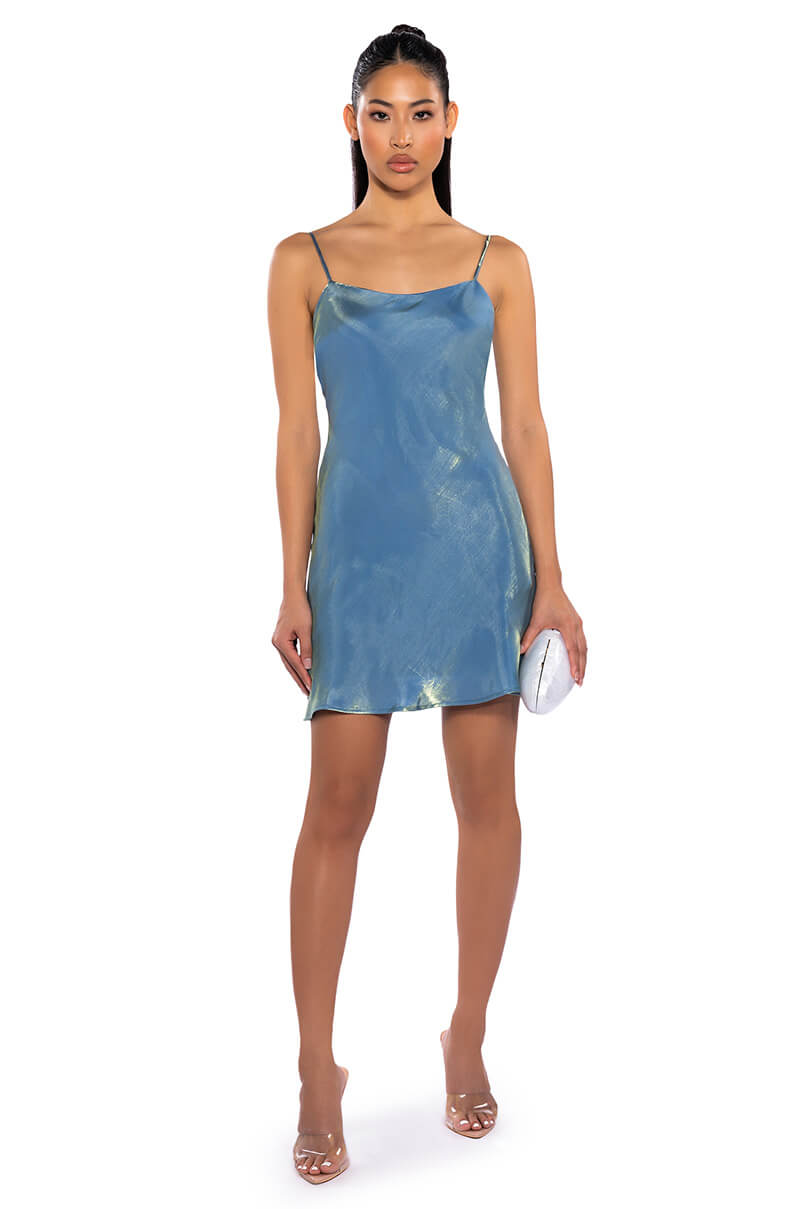 SWEET LIKE SUGAR SLIP MINI DRESS