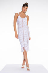 TAKE A TRIP MAXI CROCHET DRESS